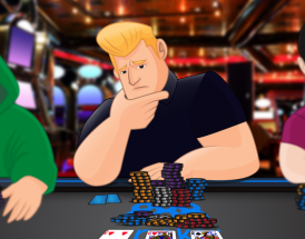 jugadores de póker aficionados